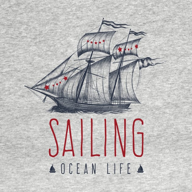 Sailing the boat | Cruising the ocean life by OutfittersAve